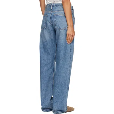 Agolde Non-stretch Jeans In Blue