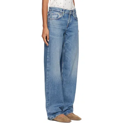 Agolde Non-stretch Jeans In Blue