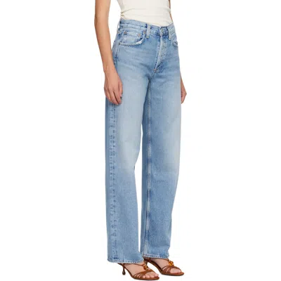 Agolde Non-stretch Jeans In Blue