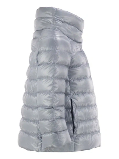 Herno Short Down Jacket In Taupe
