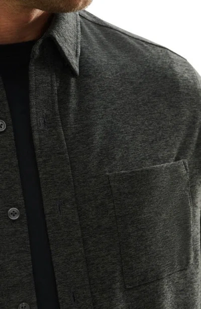 Rhone Wfh Regular Fit Button Down Shirt In Black