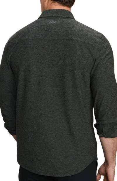 Rhone Wfh Regular Fit Button Down Shirt In Black