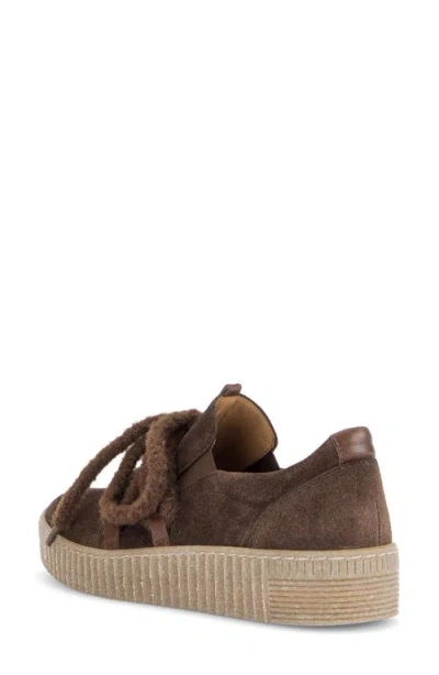 Gabor 43.333 Platform Sneaker In Brown