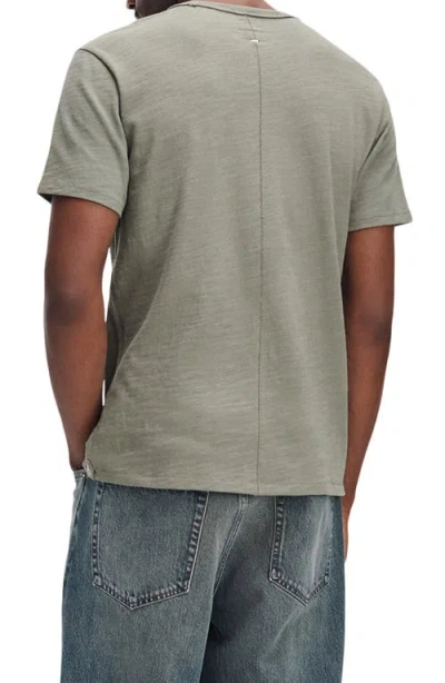 Rag & Bone Classic Tech Knit T-shirt In Gray