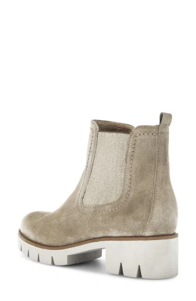 Gabor Lug Sole Boot In Gray