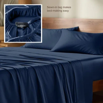 Bare Home Cooling Rayon Sheet Set In Blue