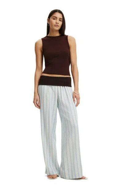Cotton On Haven Fold Over Pant In Multi