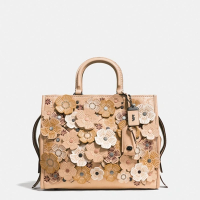 Coach Rogue With Tea Rose In Beechwood/black Copper