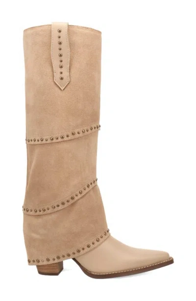 Dingo Texani Studded Knee High Boot In Multi