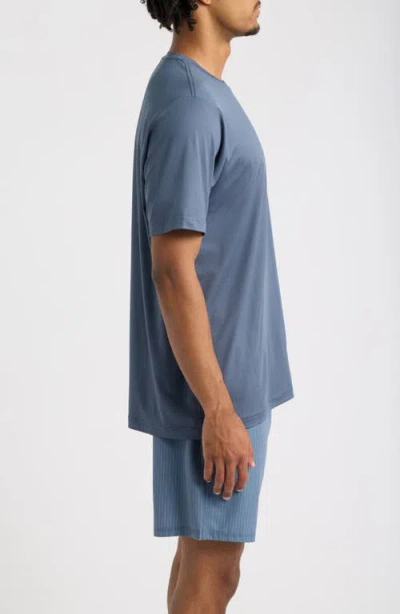 Santo Studio Runner Tech Performance T-shirt In Navy