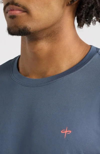 Santo Studio Runner Tech Performance T-shirt In Navy