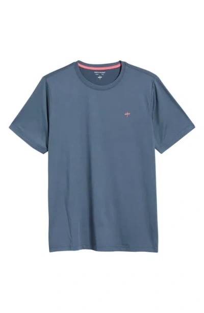 Santo Studio Runner Tech Performance T-shirt In Navy