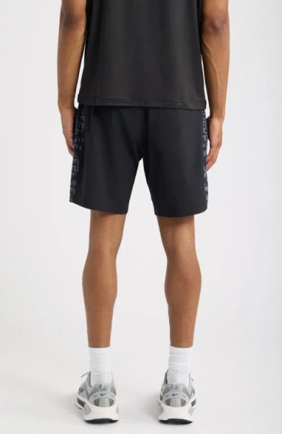 Santo Studio Galaxy Tech Shorts In Black