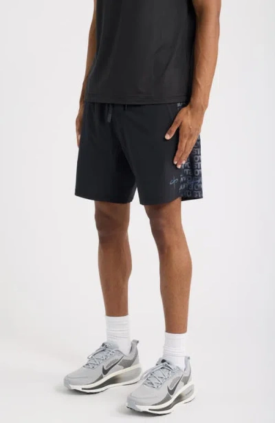 Santo Studio Galaxy Tech Shorts In Black