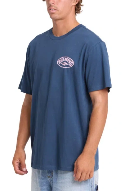 Billabong Reverse Premium Graphic T-shirt In Blue