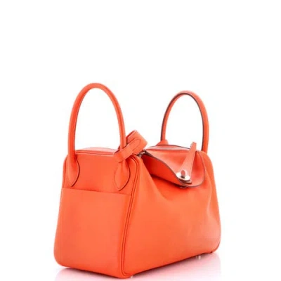 Pre-owned Hermes  Hermes Lindy Bag Swift 30 In Pattern