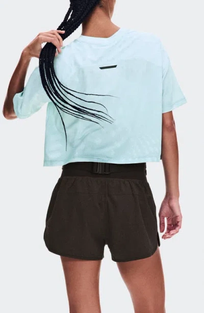 On Performance Volt-t Performance Graphic T-shirt In Blue