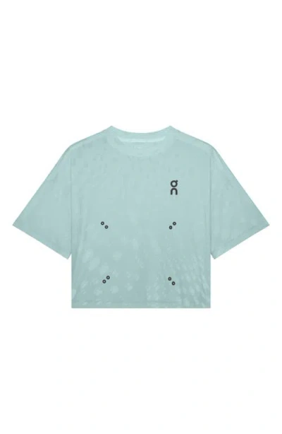 On Performance Volt-t Performance Graphic T-shirt In Blue