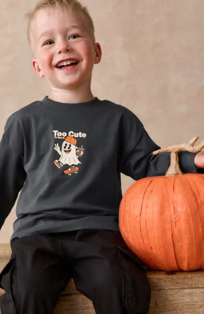 Next Halloween Ghost T-shirt In Black