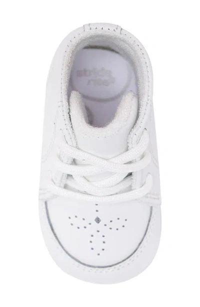 Stride Rite Kids' Dandy Leather Bootie In White