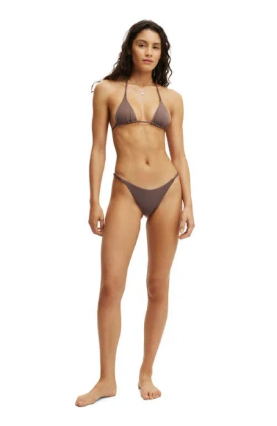 Cotton On Body Micro String Thong Bikini Bottom In Pink