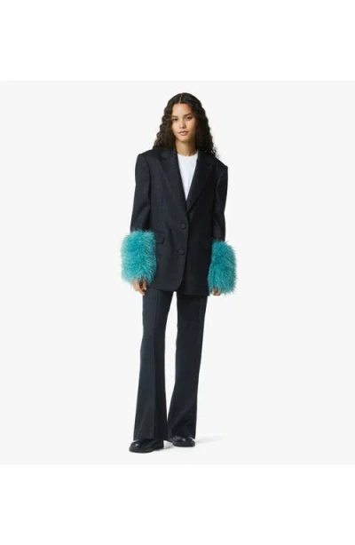 Mcm Flared Pants In Black
