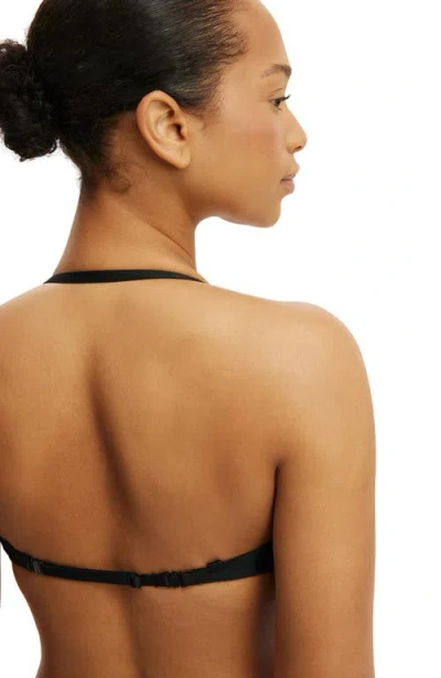 Cotton On Body Whatever-way Push Up Bra In Black