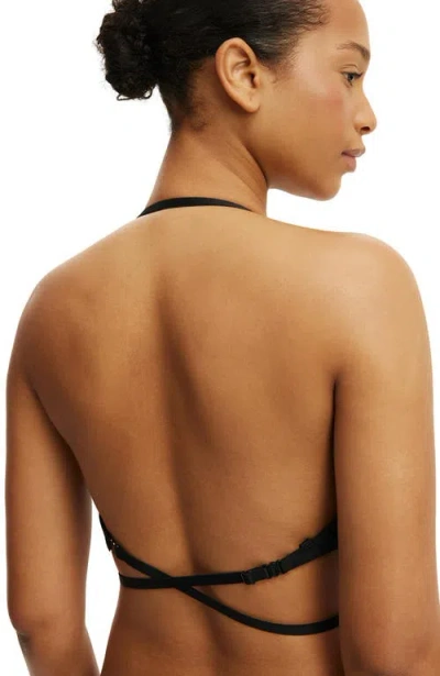 Cotton On Body Whatever-way Push Up Bra In Black