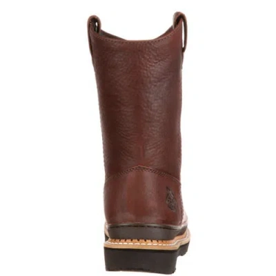 Georgia Boot Padded Pullon Work Boot In Gold