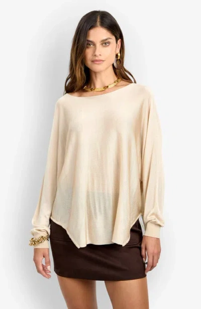 Trina Turk Vino Pullover In Neutral