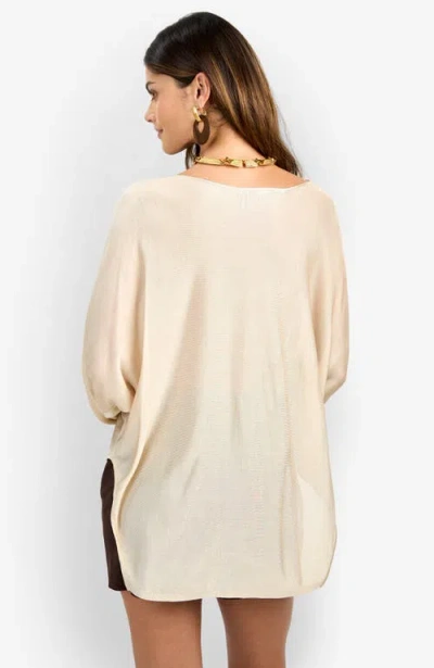 Trina Turk Vino Pullover In Neutral