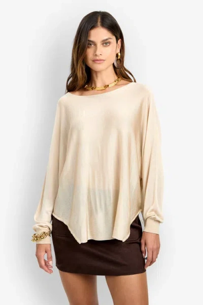 Trina Turk Vino Pullover In Neutral