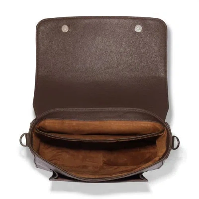 Luis Steven Slim Messenger In Orange