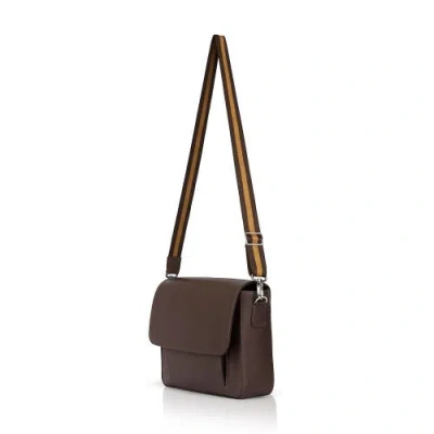 Luis Steven Slim Messenger In Orange
