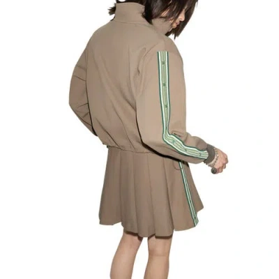 Converse Track Sweatshirt In Brown