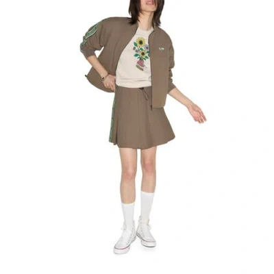 Converse Track Sweatshirt In Brown