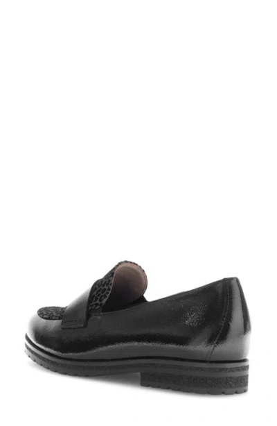 Gabor Payton Loafer In Black
