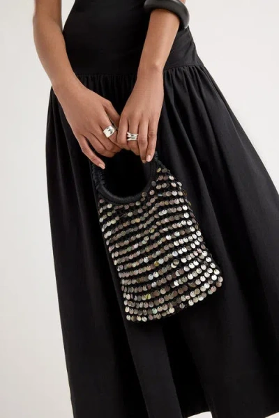 Merlette Maris Shell Bag In Black