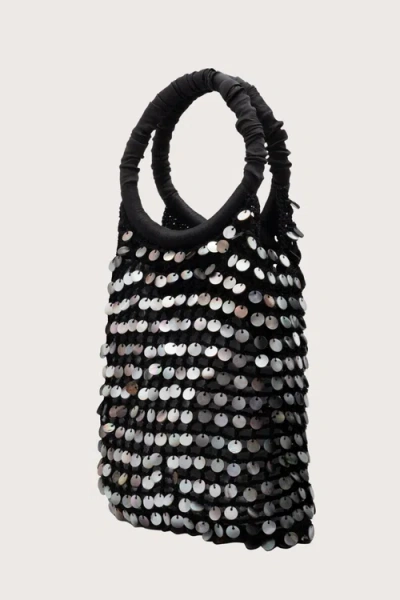 Merlette Maris Shell Bag In Black