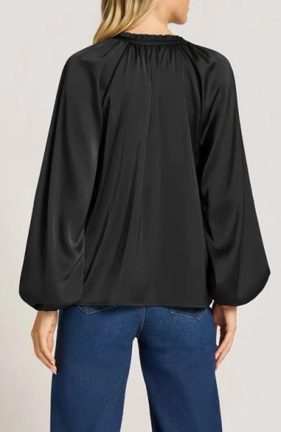 Matty M . Lottie Long Sleeve Top In Multi