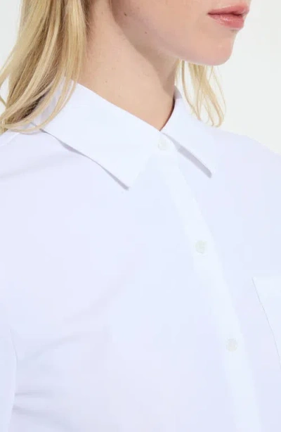 Lyssé Lysse Schiffer 2.0 Microfiber Button Down Shirt In Multi