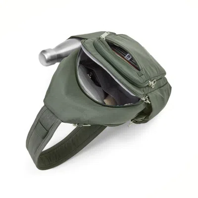 Baggallini Classic Anti-theft Large Daytripper Sling In Green