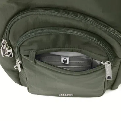 Baggallini Classic Anti-theft Large Daytripper Sling In Green