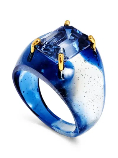 Solo For Diamonds Diamond-embellished Ring In Multi