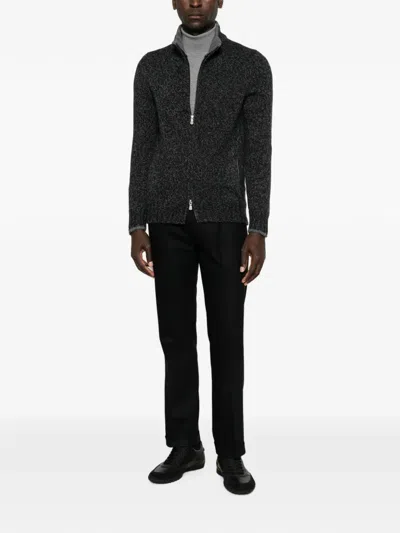 Gran Sasso Roll-neck Wool Sweater In Multi