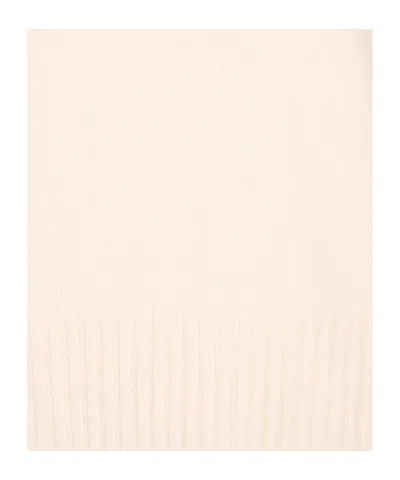 Fedeli Long-sleeved Knitted Pullover In Neutral