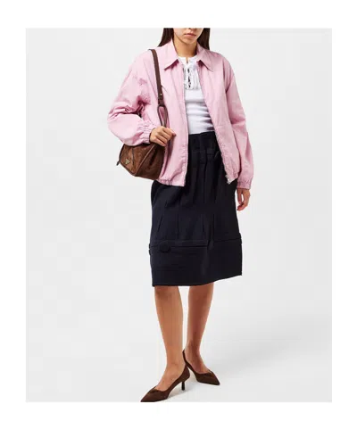 Prada Long-sleeve Casual Jacket In Multi