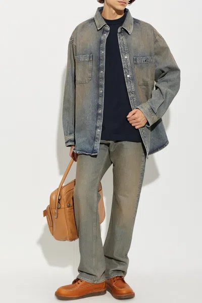 Haikure Belt-loop Jeans In Blue