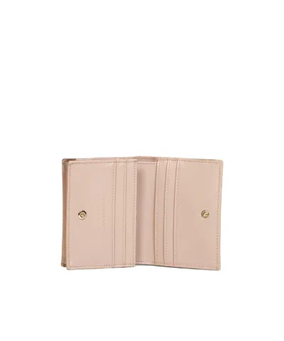 Stella Mccartney Bi-fold Wallet In Pink