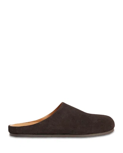 Sandro Split Leather Mules In Multi